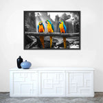 Macaw Friends Pop Wall Art