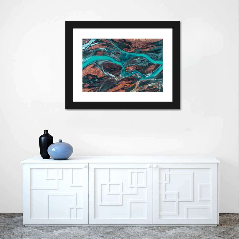Icelandic River Wall Art