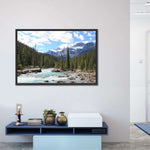 Rocky Mountains River Wall Art