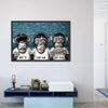 Three Monkeys Wall Art