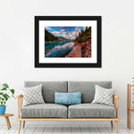 Lake Walkway Wall Art