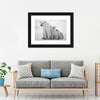 Polar Bear Family Wall Art