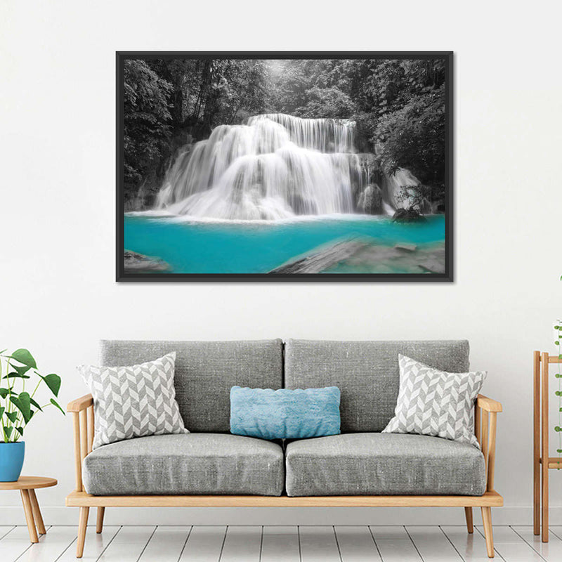 Pop Rainforest Waterfall Wall Art