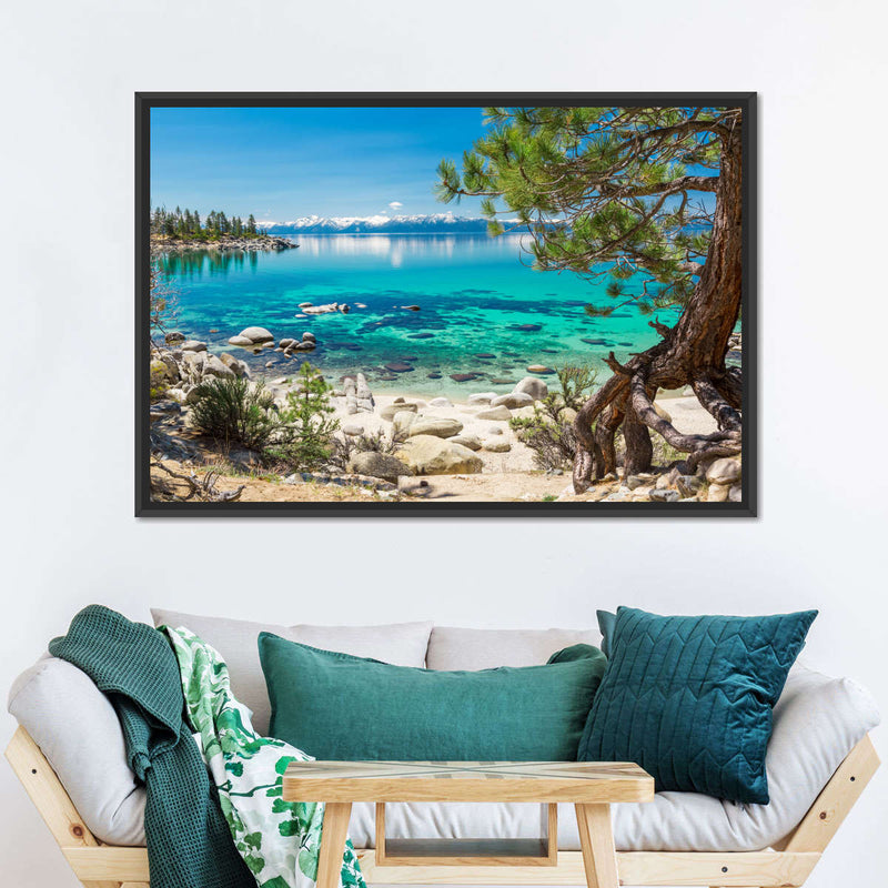 Turquoise Lake Tahoe Wall Art
