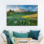 Springtime At Mount Rainier Wall Art