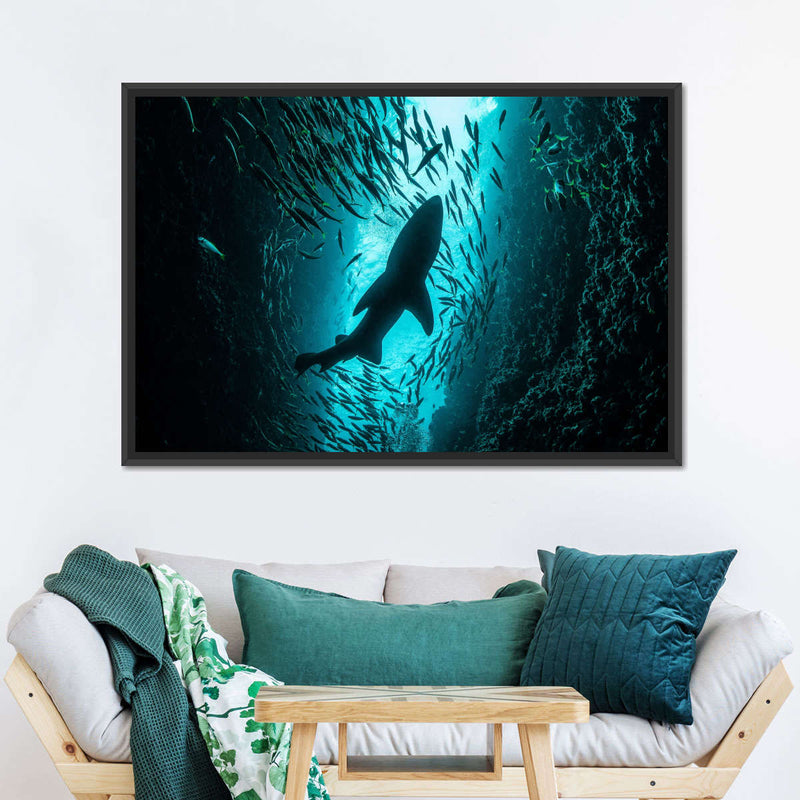 Shark Depth Wall Art