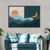 Sun And Moon Outdoor Wall Art