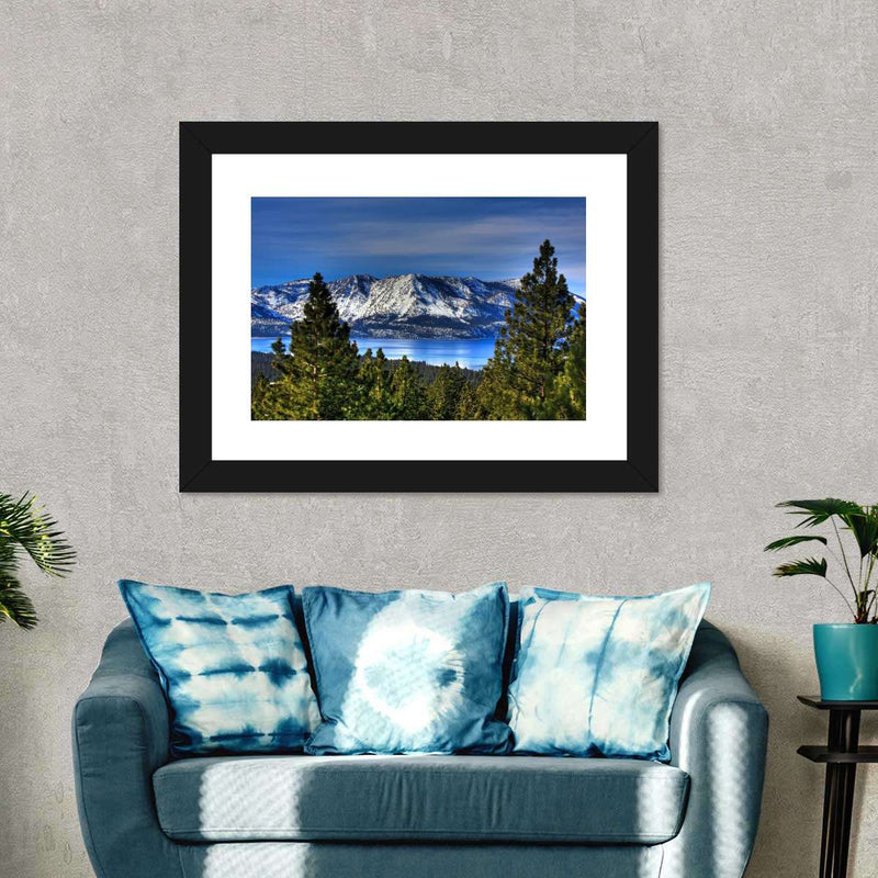 Lake Tahoe Sierra Mountains Wall Art