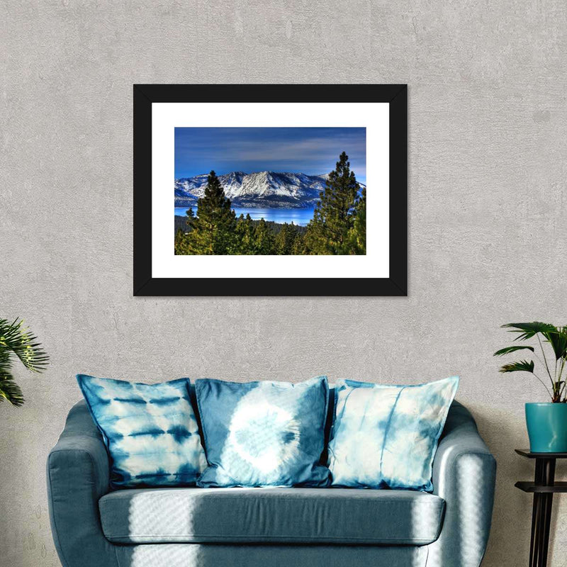 Lake Tahoe Sierra Mountains Wall Art