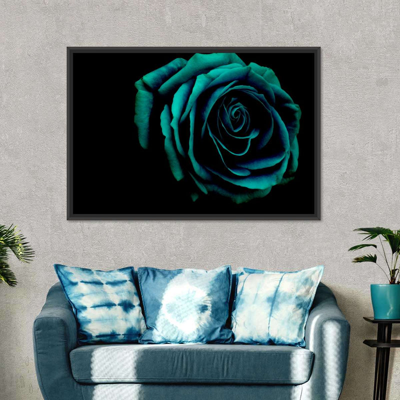 Green Flower Wall Art
