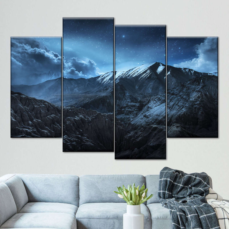 Ladakh Night Time Sky Wall Art