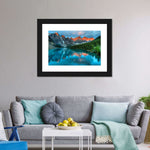 Tranquil Moraine Lake Wall Art