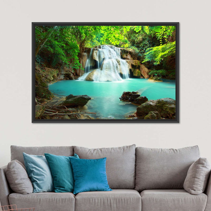 Thai Huay Mae Khamin Waterfall Wall Art