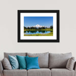 Mount Rainier Little Lagoon Wall Art