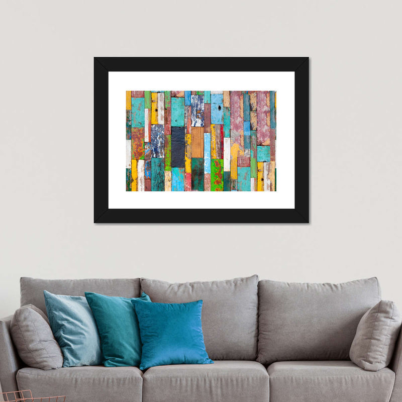 Retro Wood Wall Art
