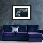 Moon Wolf Wall Art
