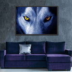 Mystic Wolf Eyes Wall Art