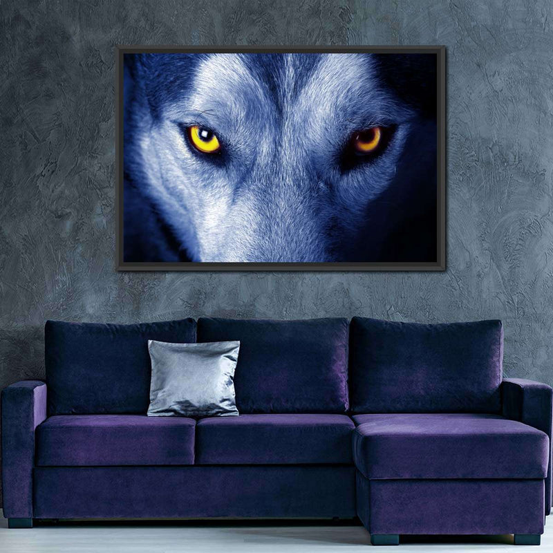 Mystic Wolf Eyes Wall Art