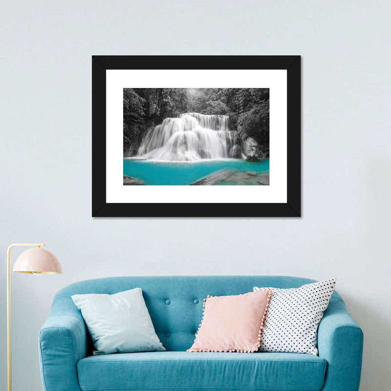 Pop Rainforest Waterfall Wall Art