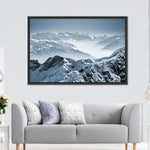 Swiss Mountain Peaks Wall Art