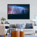 Lightning Strikes Wall Art