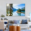 Sunny Maligne Lake Wall Art