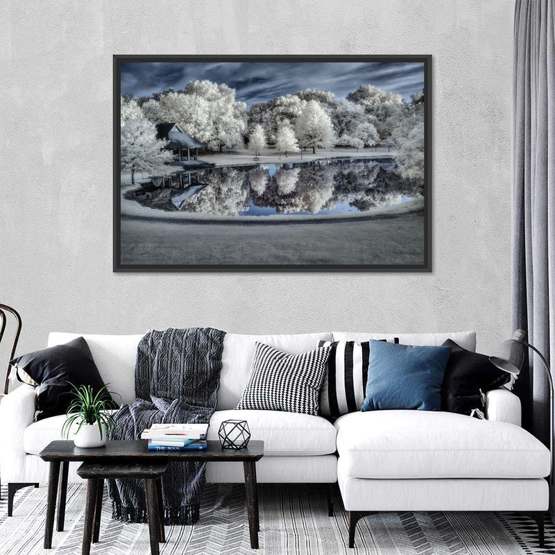 Winter Nightscape Wall Art