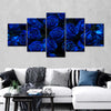 Royal Blue Roses Wall Art