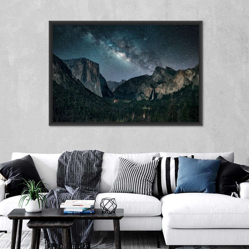 Stargazing At Yosemite Wall Art