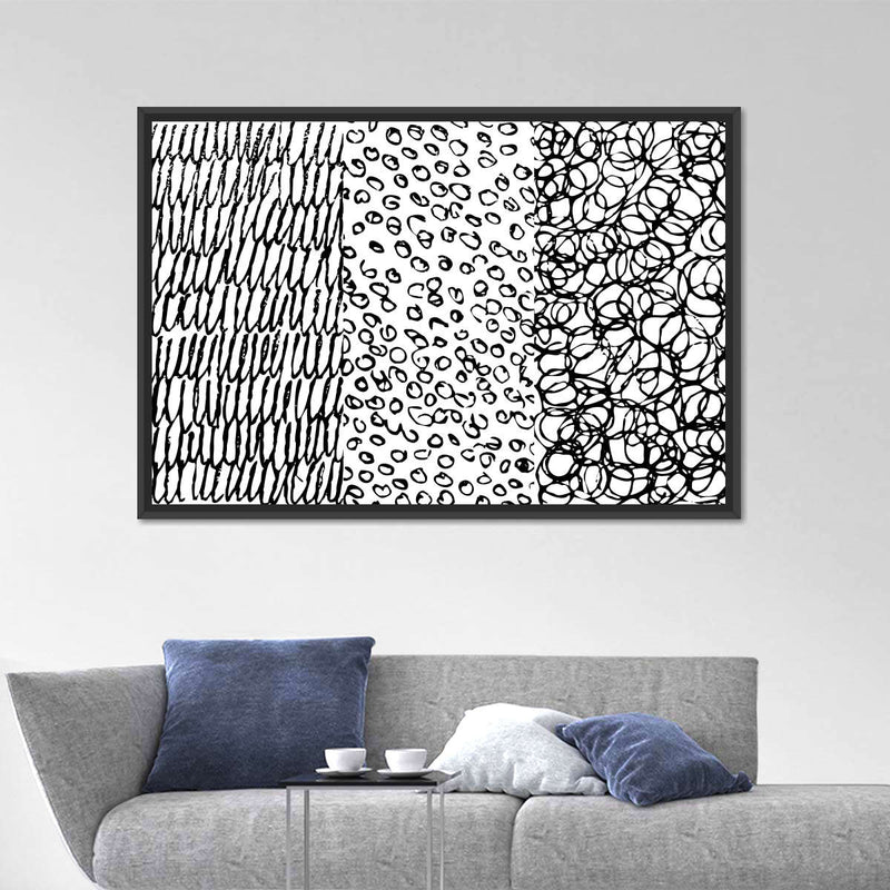 Patterned Simple Abstract Wall Art
