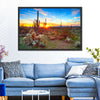 Sonoran Desert Sunset Landscape Wall Art