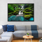 Tropical Waterfall Wall Art