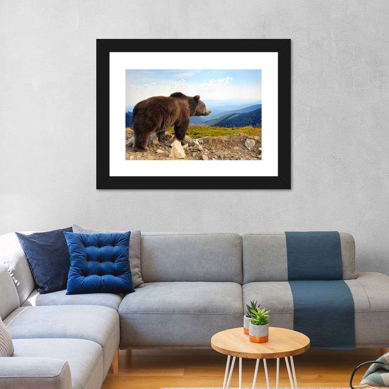 Mountain Bear Wall Art