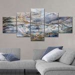 Marble Texture Abstract Wall Art