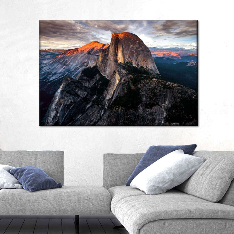 Yosemite's Half Dome Wall Art