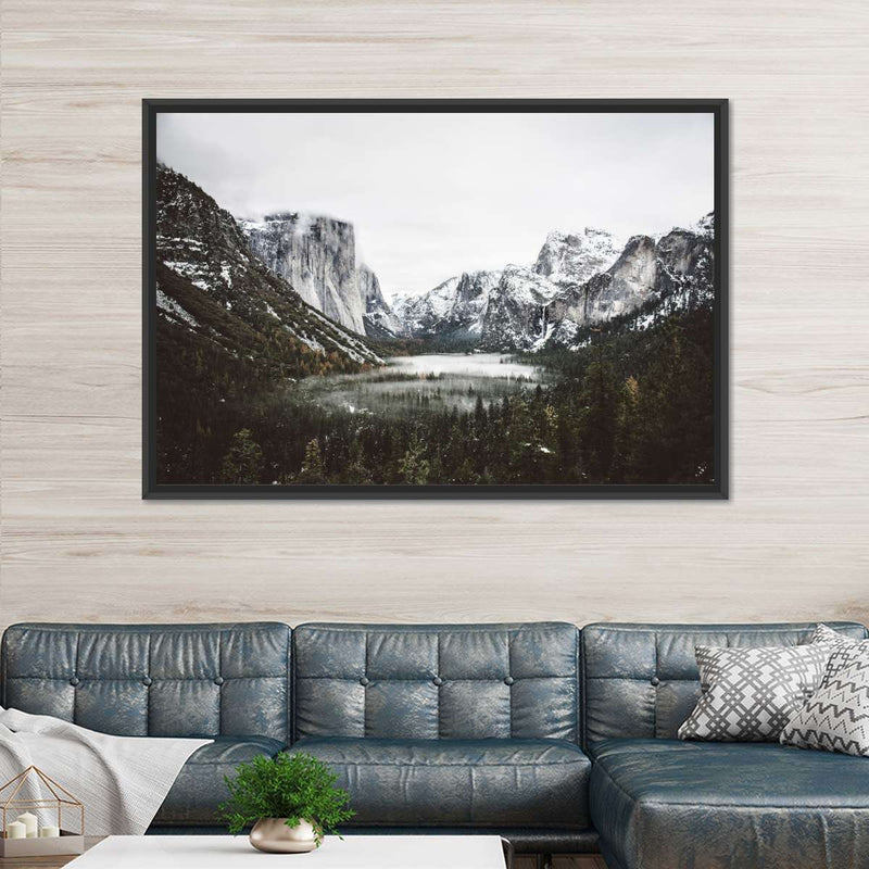 Yosemite Winter Magic Wall Art