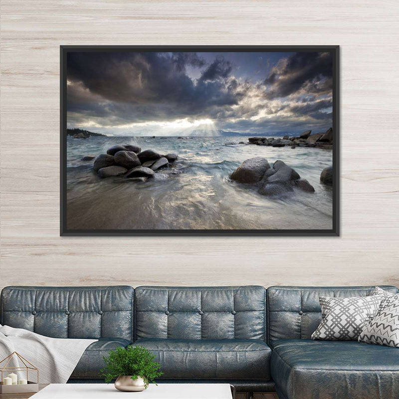 Sunlit Lake Tahoe Wall Art