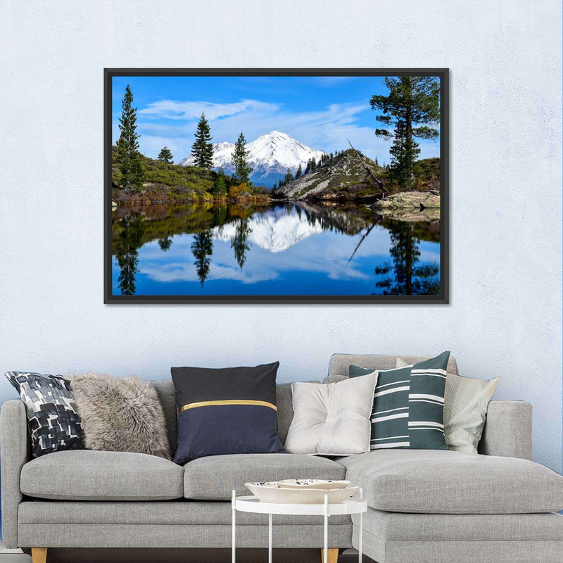 Mount Shasta Heart Lake Wall Art