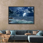 Ocean Storm Bolt Wall Art