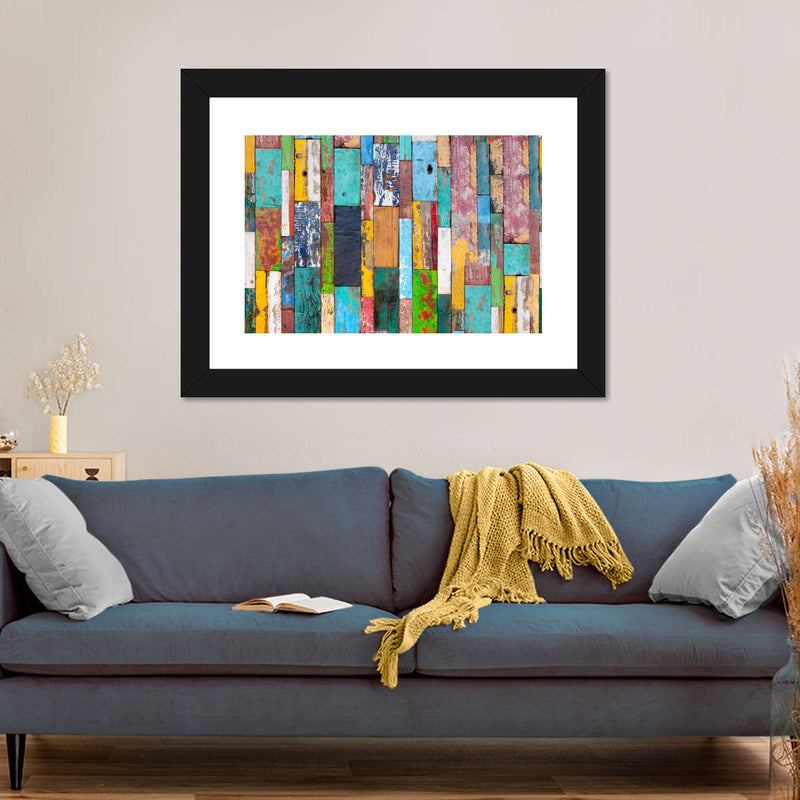 Retro Wood Wall Art
