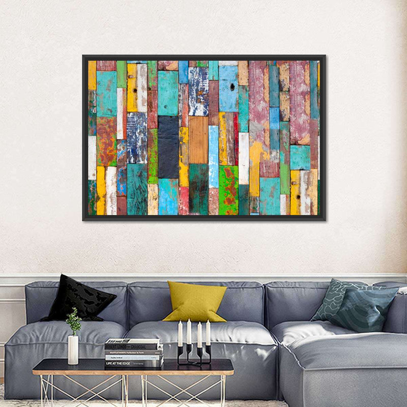Retro Wood Wall Art
