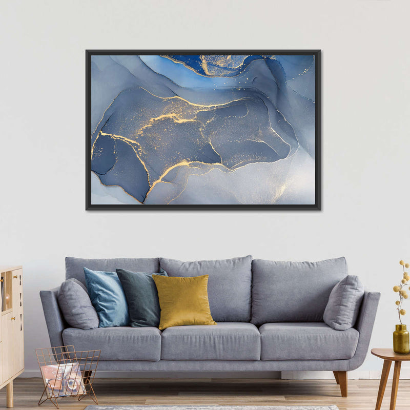 Liquid Marble Abstract Wall Art