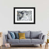 Swirly Fluid Abstract Wall Art