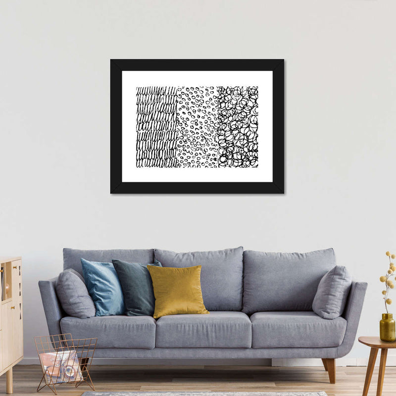 Patterned Simple Abstract Wall Art