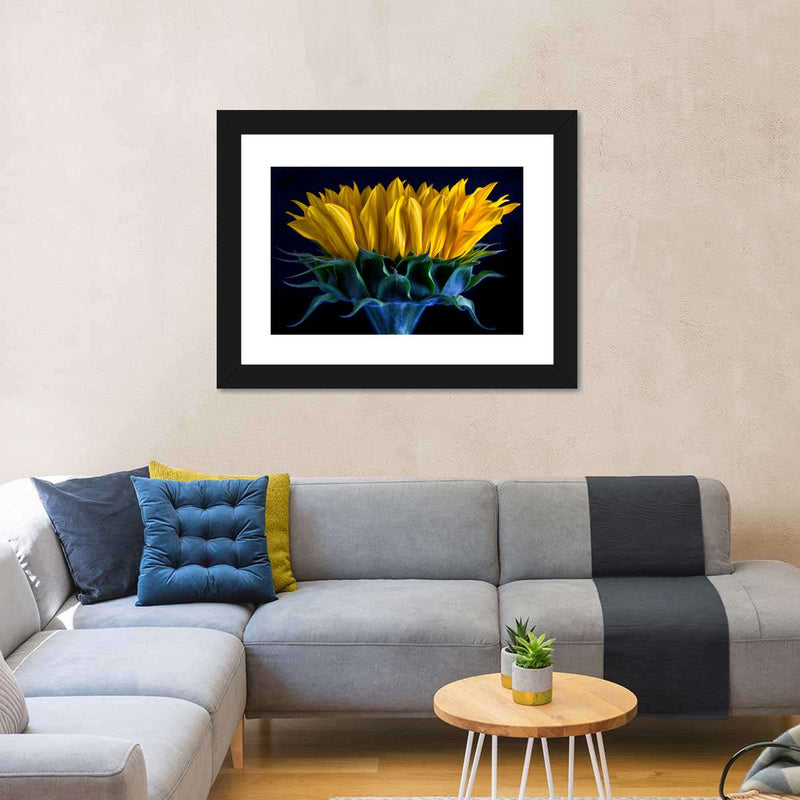 Sunflower Side View Wall Art