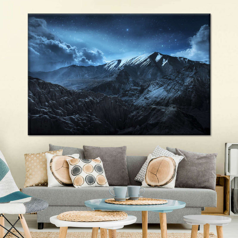 Ladakh Night Time Sky Wall Art