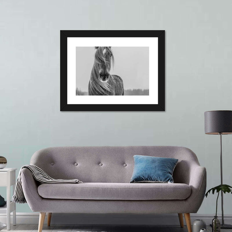 Winter Horse Wall Art