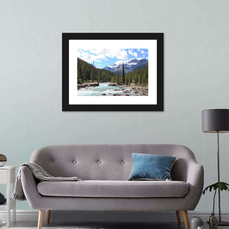 Rocky Mountains River Wall Art