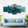 Swimming Elephant Wall Art