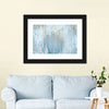 Light Blue Abstract Wall Art